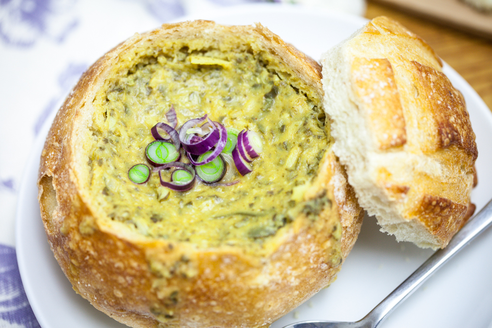 Spinach Artichoke Soup