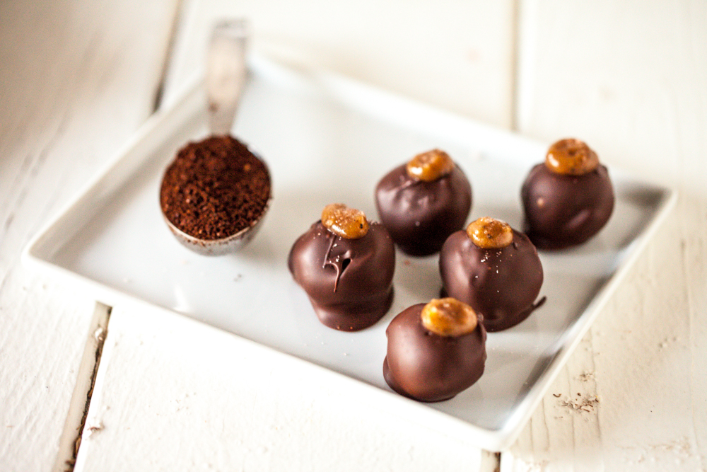 Chocolate Caramel Macchiato Truffles