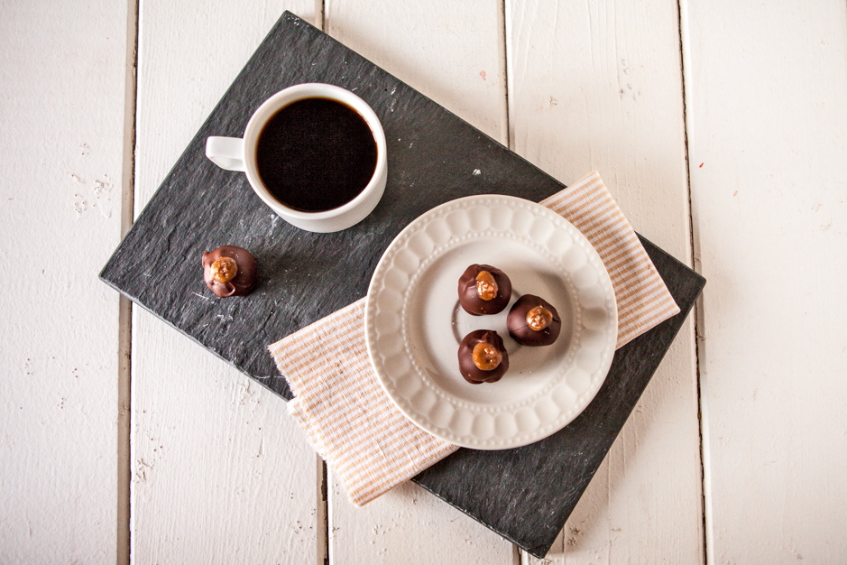 Chocolate Caramel Macchiato Truffles