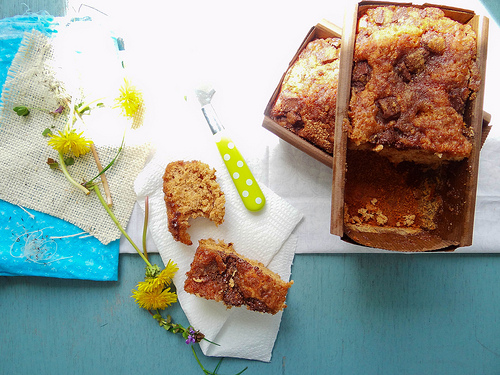 Chocolate Cinnamon Tea Bread