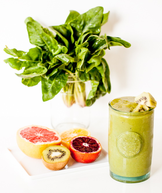 Winter Citrus Green Smoothie