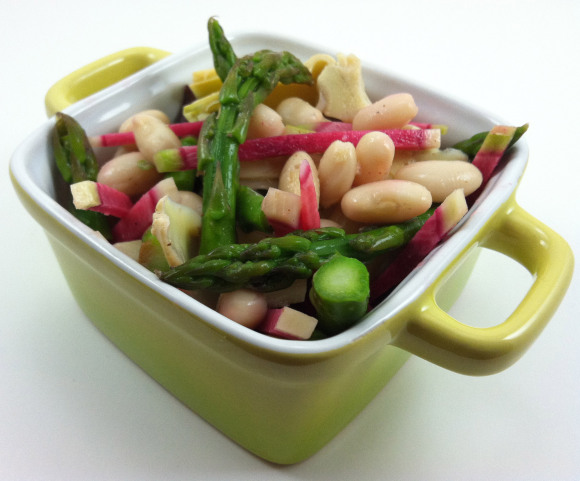 White Bean, Asparagus & Artichoke Salad