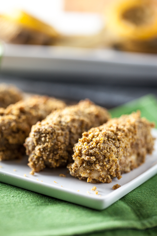 Garlic Parmesan Tempeh Wings