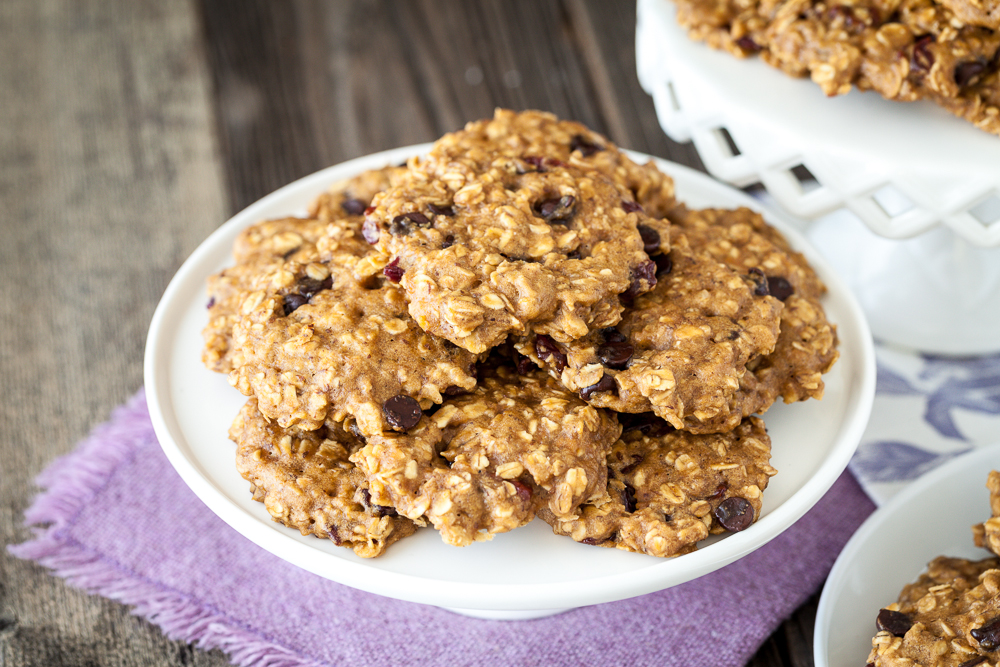 Oatmeal Cherry Chocolate Chip Cookies