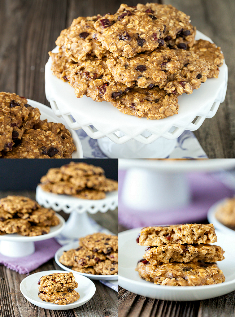 Oatmeal Cherry Chocolate Chip Cookies