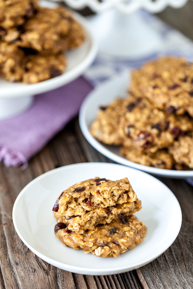 Oatmeal Cherry Chocolate Chip Cookies