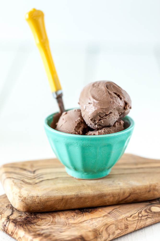 Dark Chocolate Peanut Butter Ice Cream