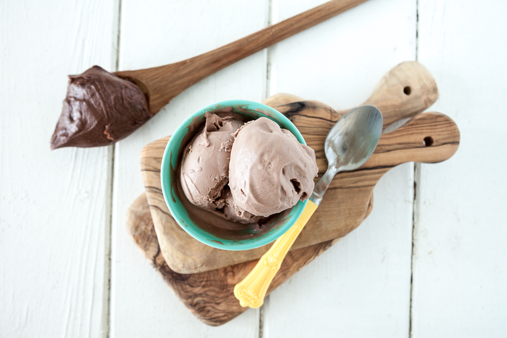 Dark Chocolate Peanut Butter Ice Cream