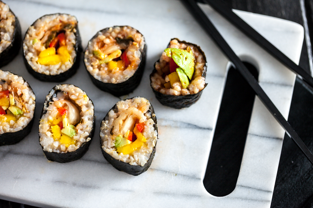 Mango Sushi Roll 