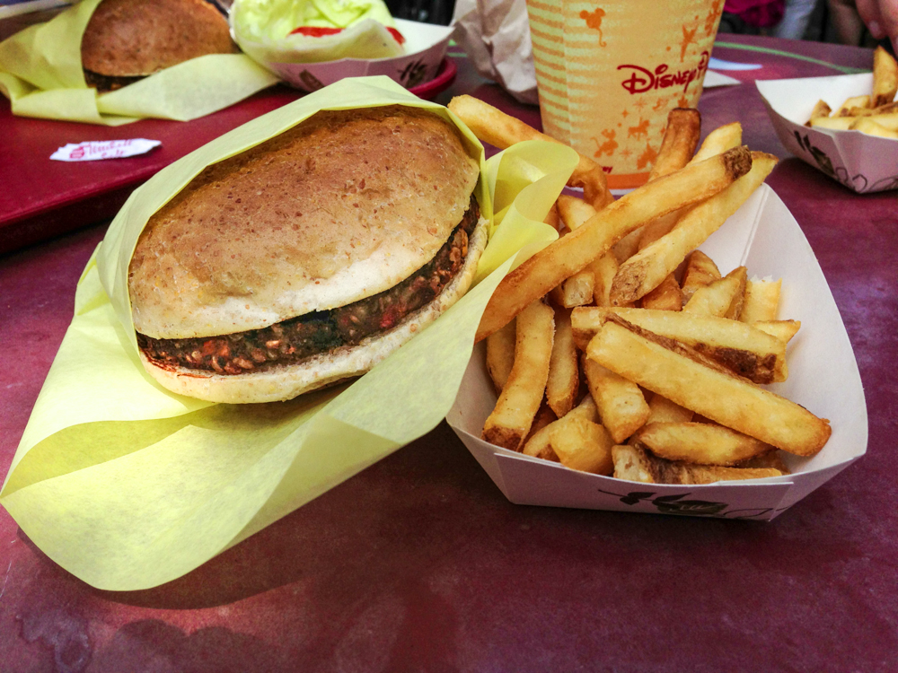 Disneyland Veggie Burgers