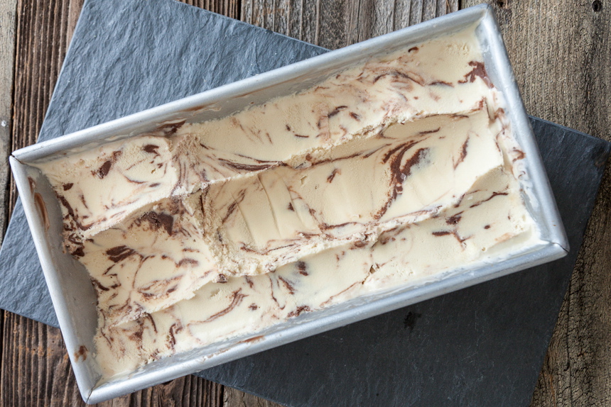 Super Fudgy Marble Fudge Ice Cream