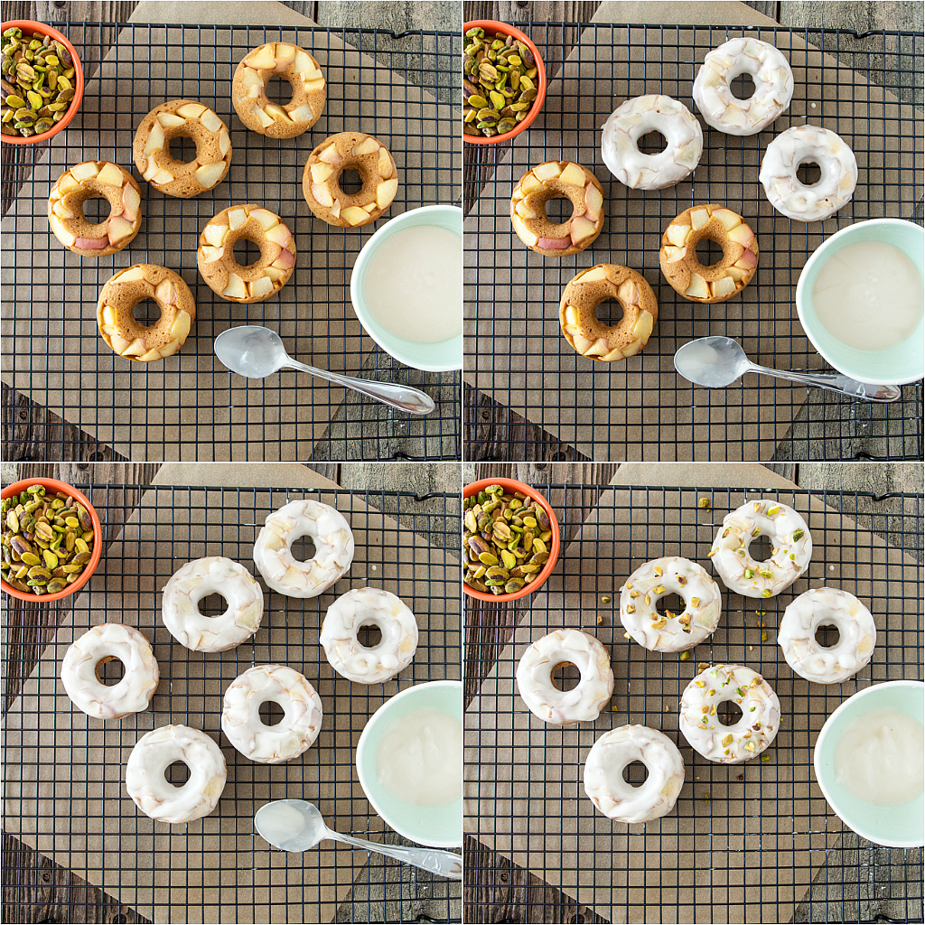 Peaches and Cream Doughnuts