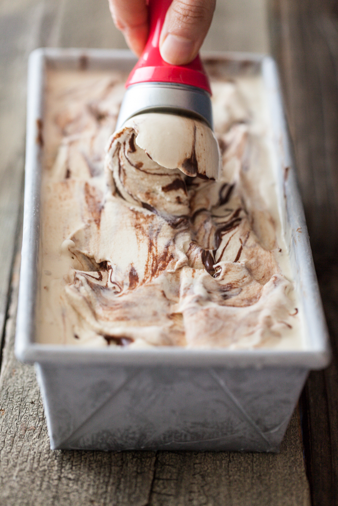 Super Fudgy Marble Fudge Ice Cream