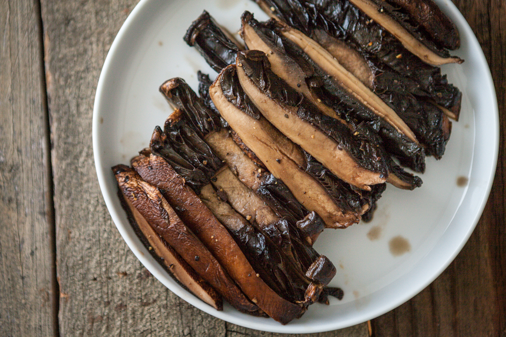 Smoky Roasted Portobello Sushi