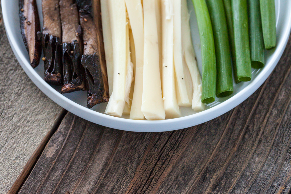 Smoky Roasted Portobello Sushi