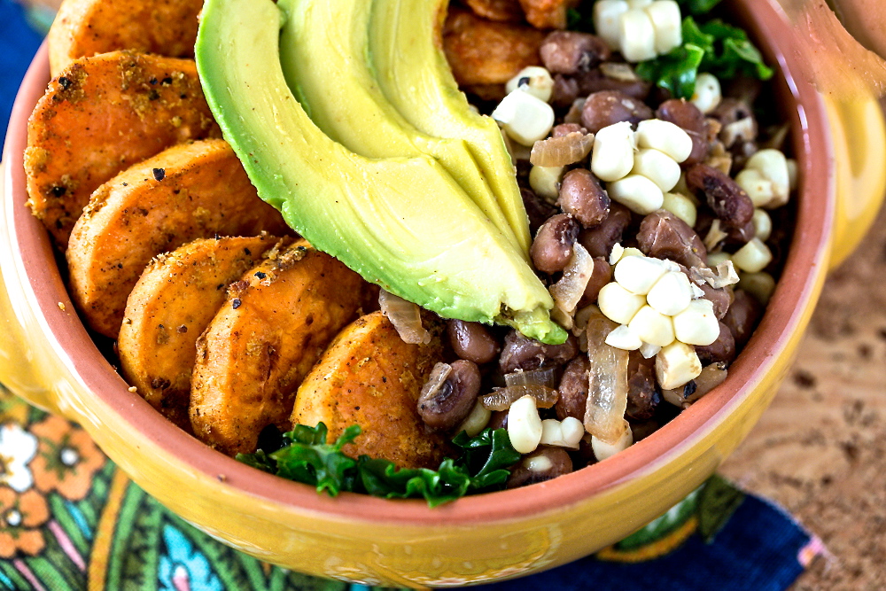 The BBQ Bowl with Zesty Ranch Dressing