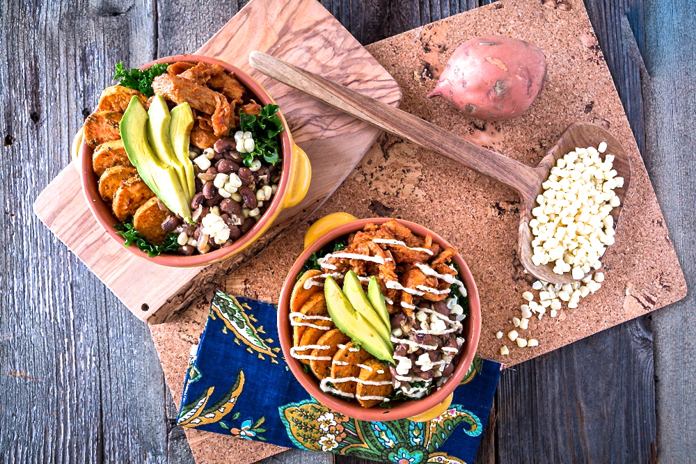 The BBQ Bowl with Zesty Ranch Dressing