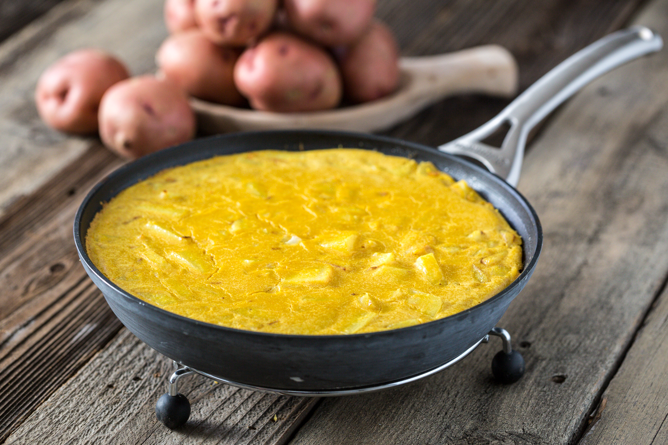 Vegan Tortilla Española (Tortilla de Patatas)