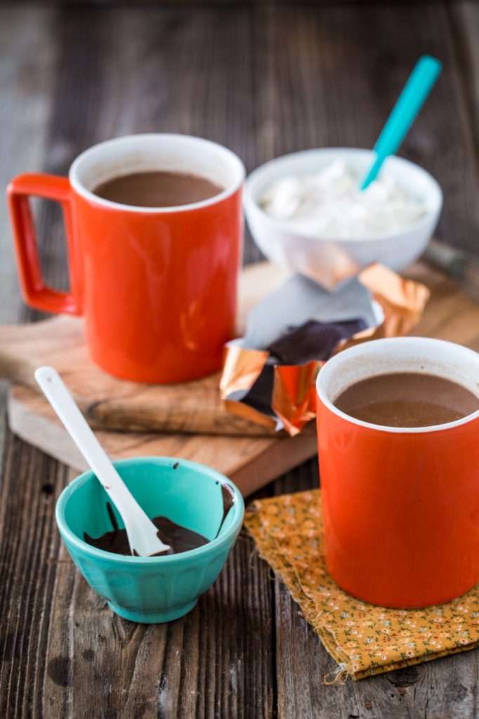 Vegan, Protein-Rich Hot Chocolate with Peanut Butter Whipped Cream