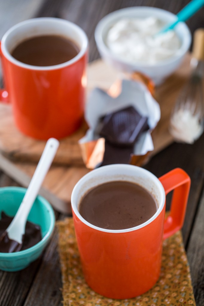 Vegan, Protein-Rich Hot Chocolate with Peanut Butter Whipped Cream