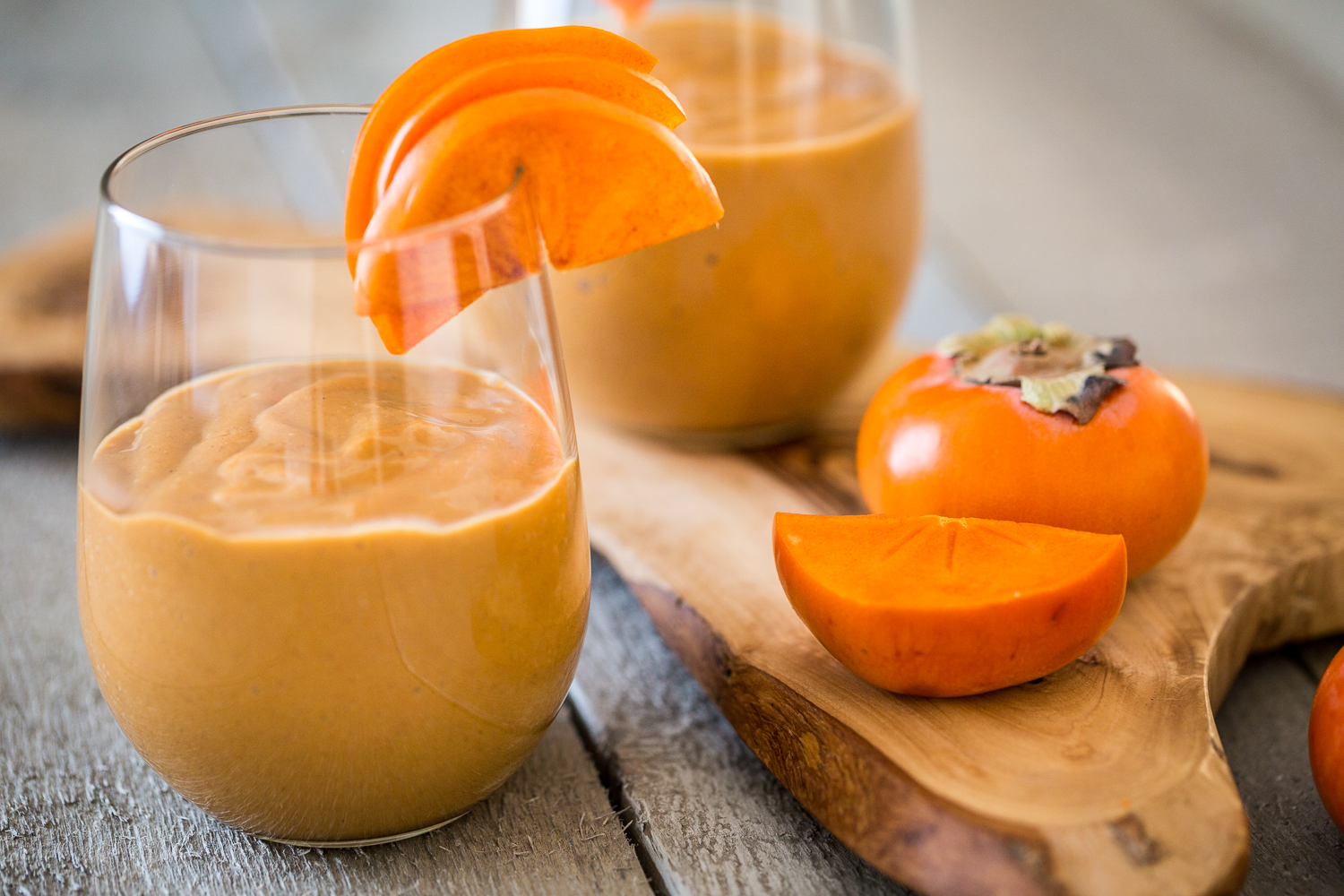 Persimmon Berry Smoothie