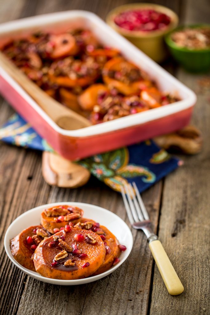 Pomegranate Orange Sweet Potato