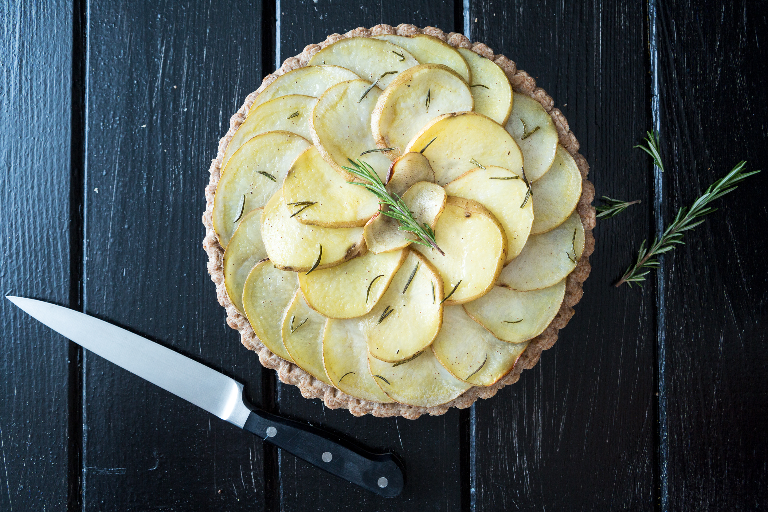 Wild Mushroom Potato Pie