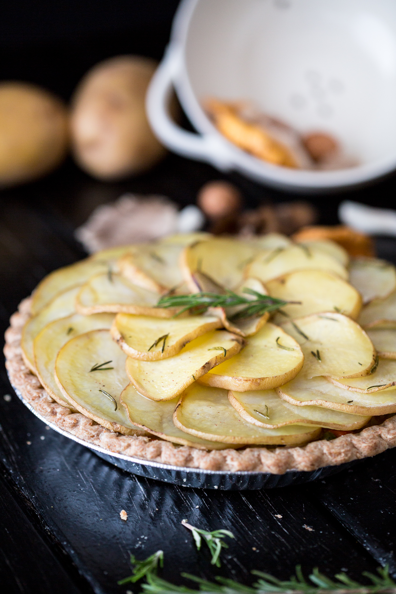 Wild Mushroom Potato Pie