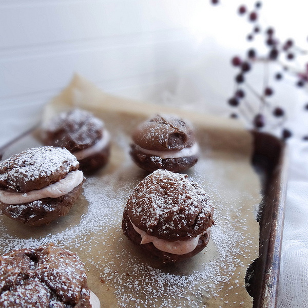 Heather's Gingerbread Whoopie Pies