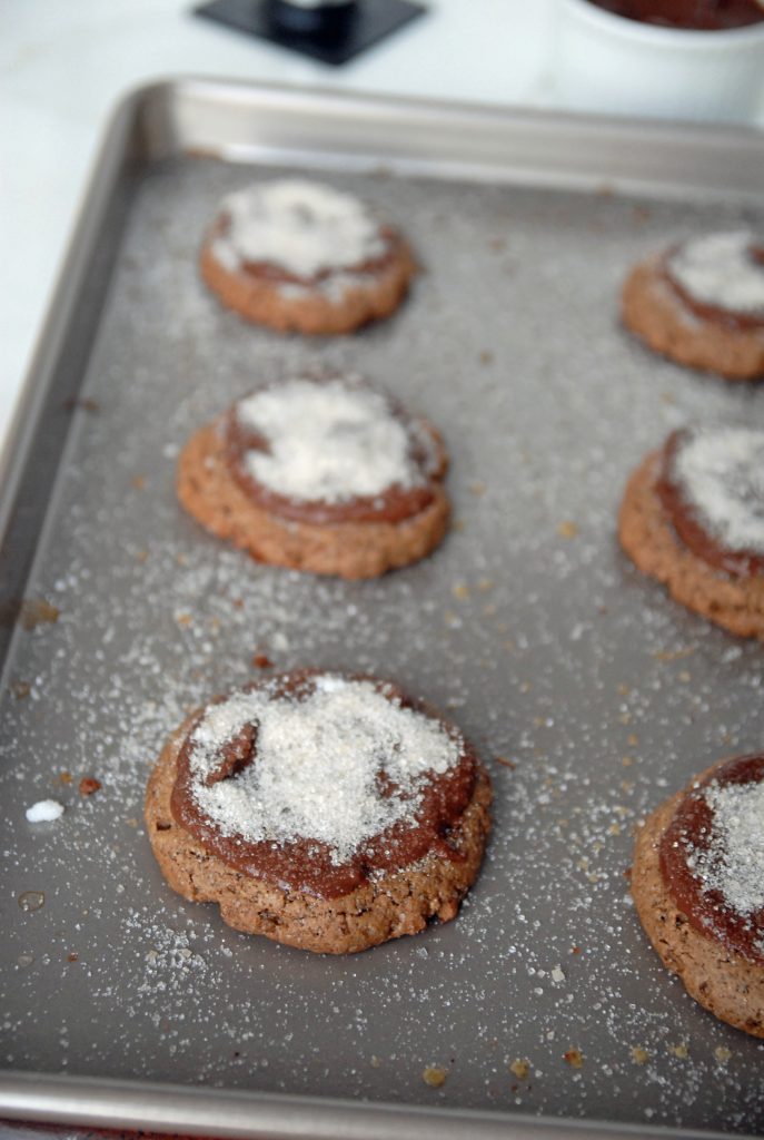 Chocolate Creme Brûlée Cookies