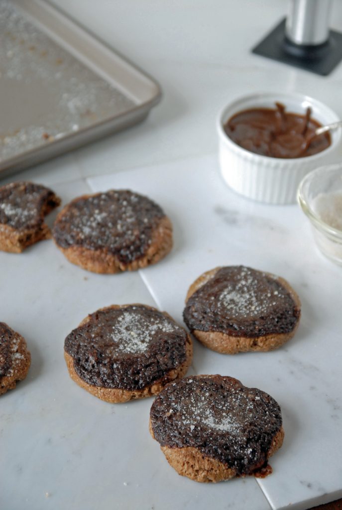 Chocolate Creme Brûlée Cookies