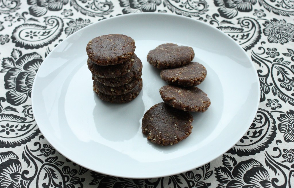 Gena's (Mostly) Raw, Vegan Gingerbread Cookies