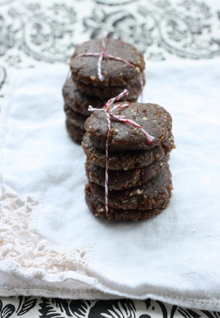 Gena's (Mostly) Raw, Vegan Gingerbread Cookies