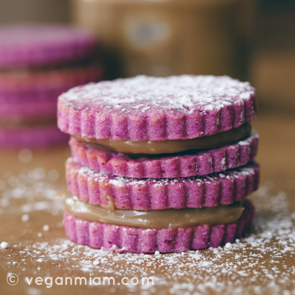 Rika's Sweet Purple Potato Alfajores