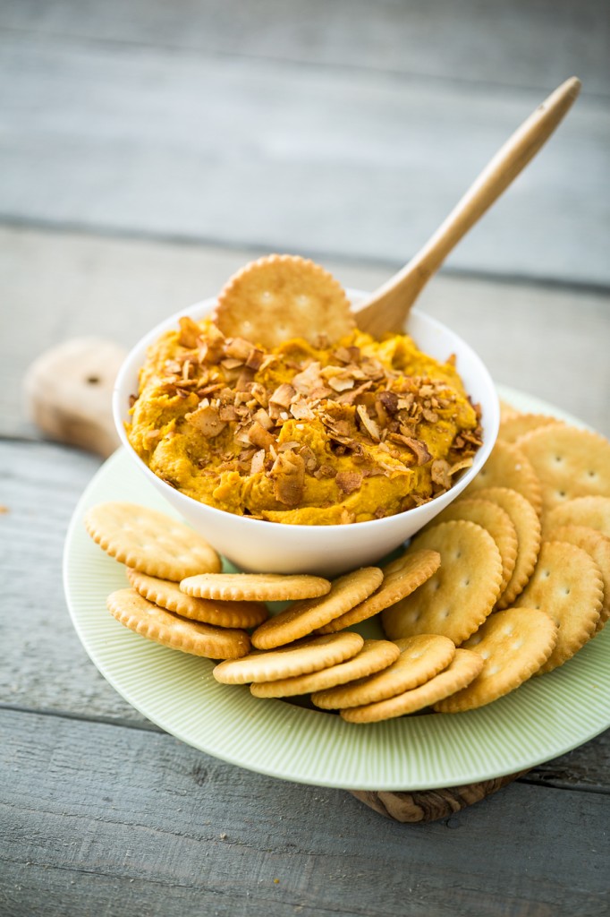 Vegan Cheddar Bacon Dip