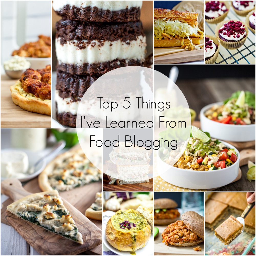 Top 5 Things I've Learned From Food Blogging