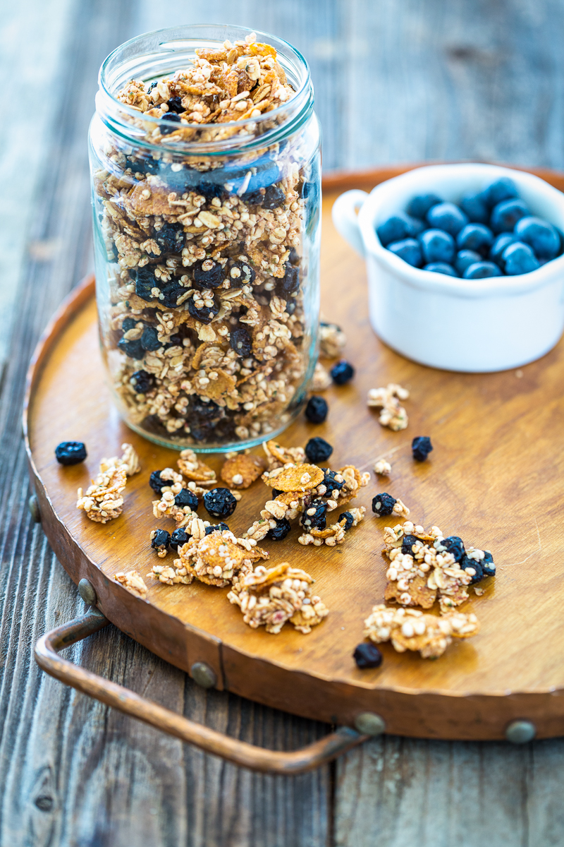 Lemon Blueberry Granola