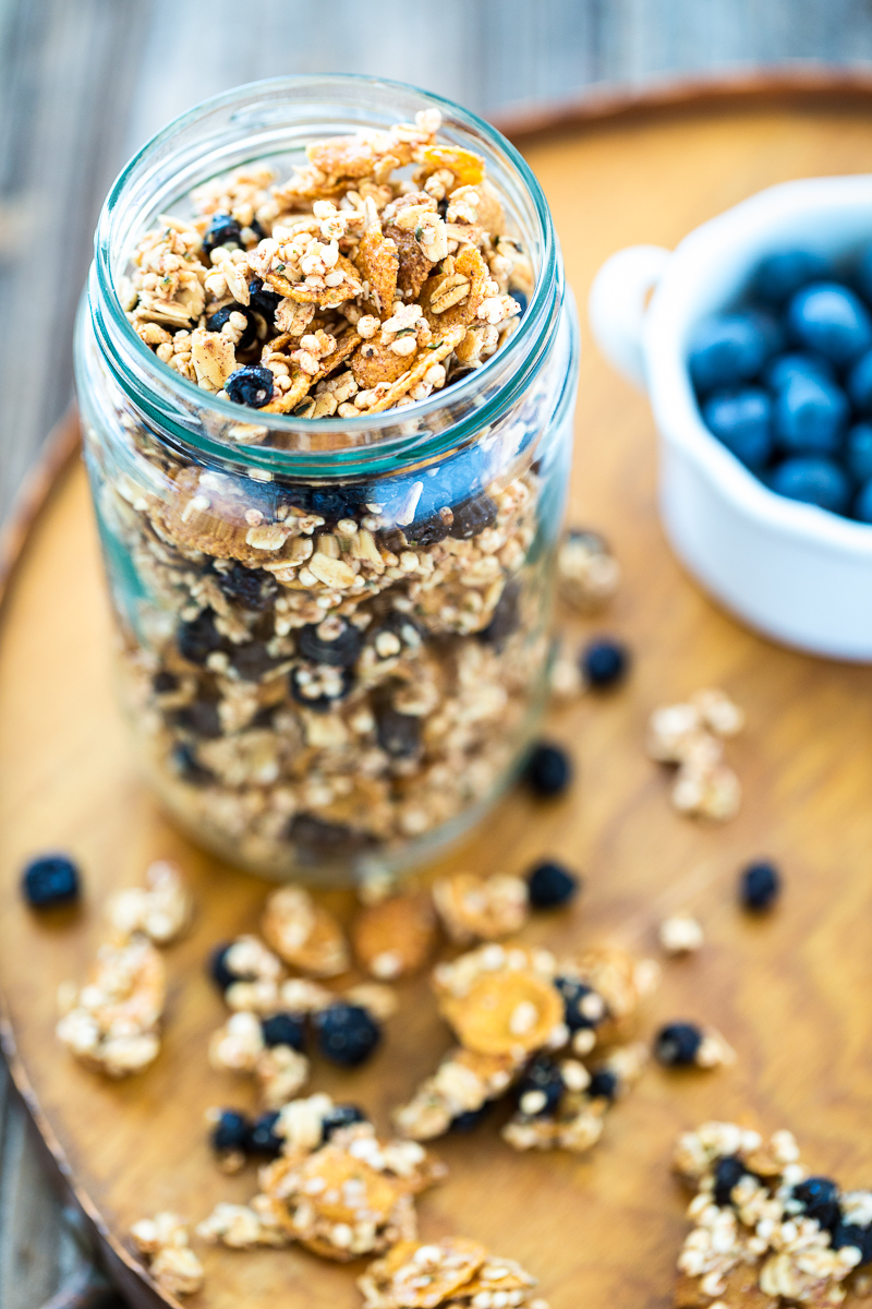 Lemon Blueberry Granola