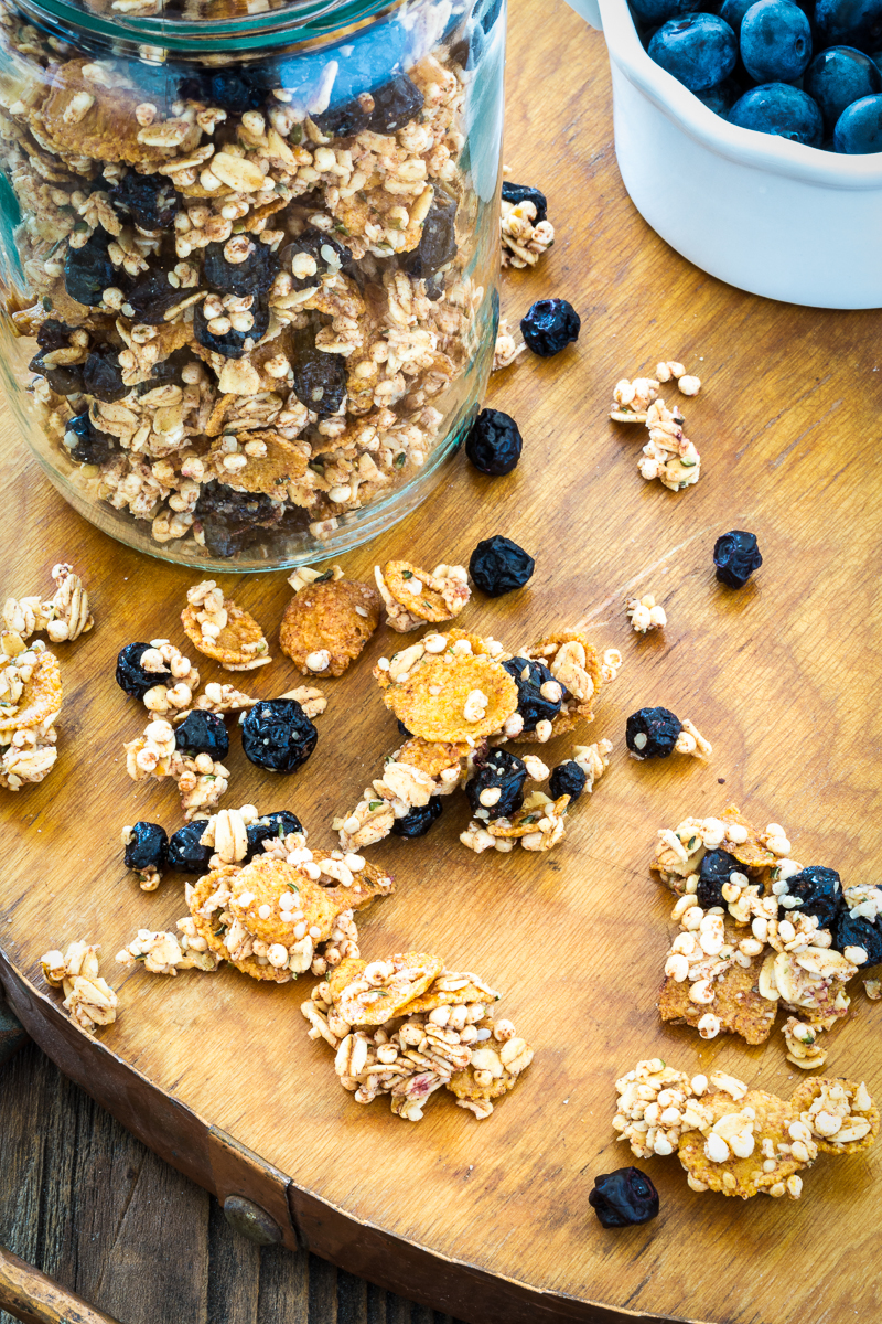 Lemon Blueberry Granola