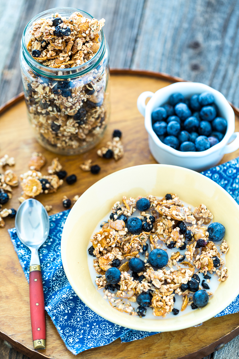 Lemon Blueberry Granola