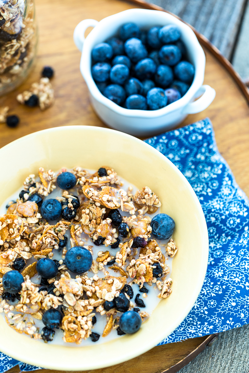 Lemon Blueberry Granola