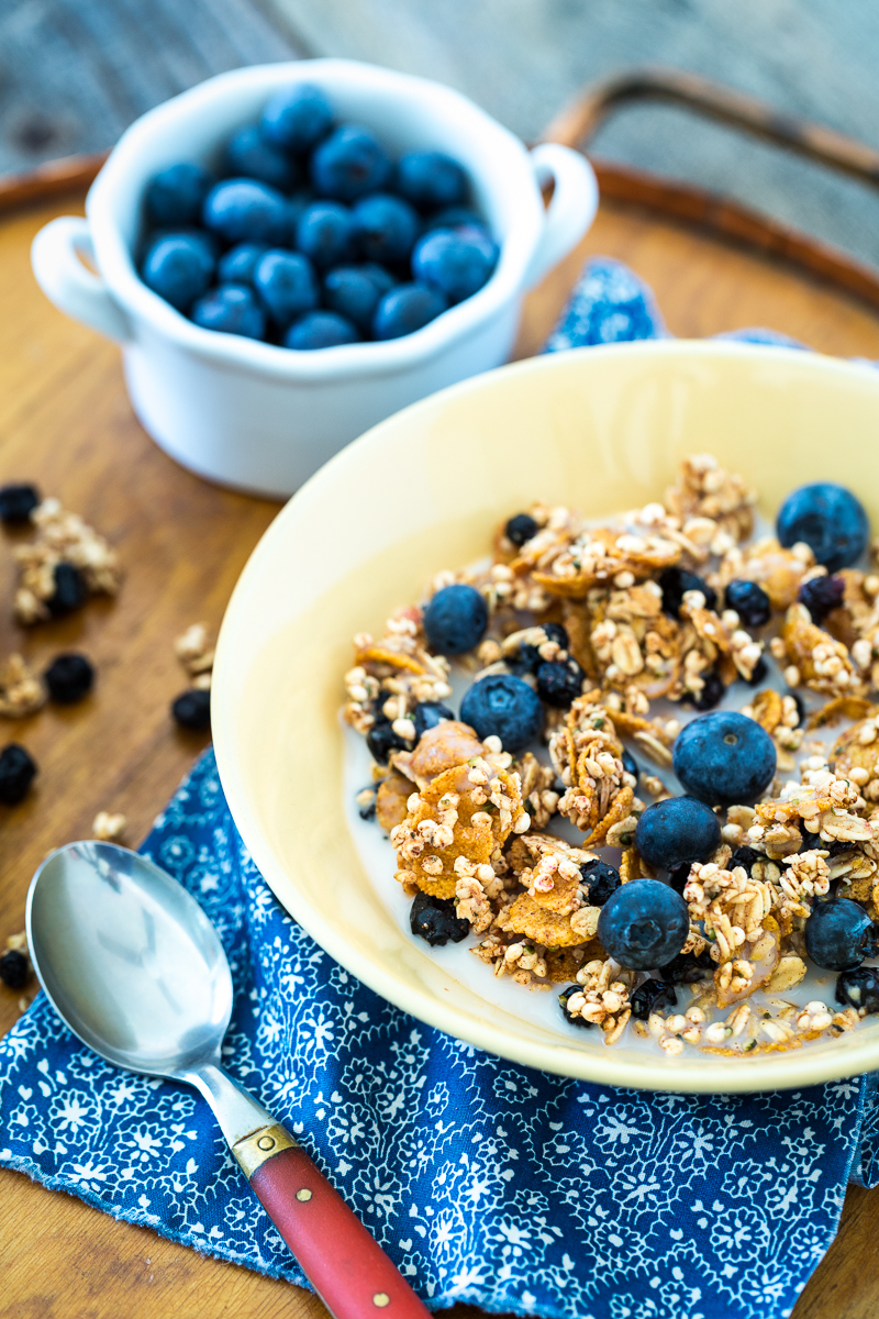 Lemon Blueberry Granola