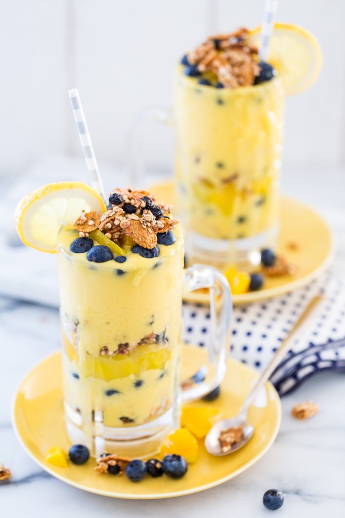 Mango Lemonade Smoothie Parfait