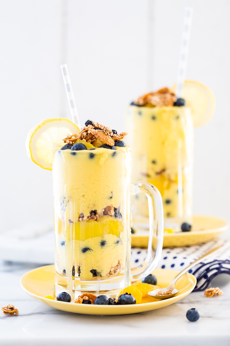 Mango Lemonade Smoothie Parfait