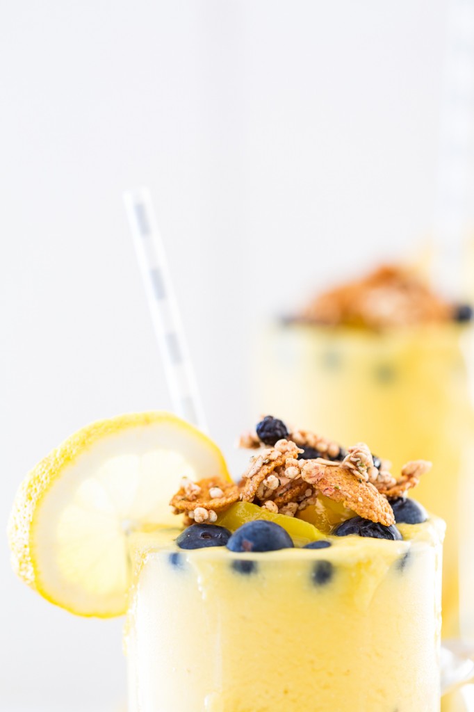 Mango Lemonade Smoothie Parfait