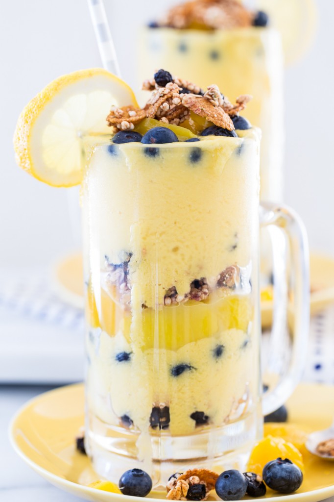 Mango Lemonade Smoothie Parfait