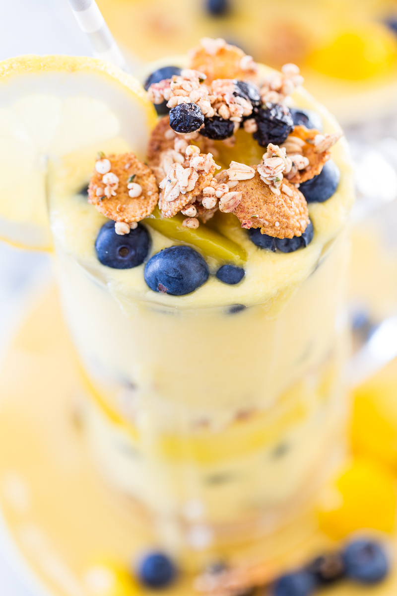 Mango Lemonade Smoothie Parfait