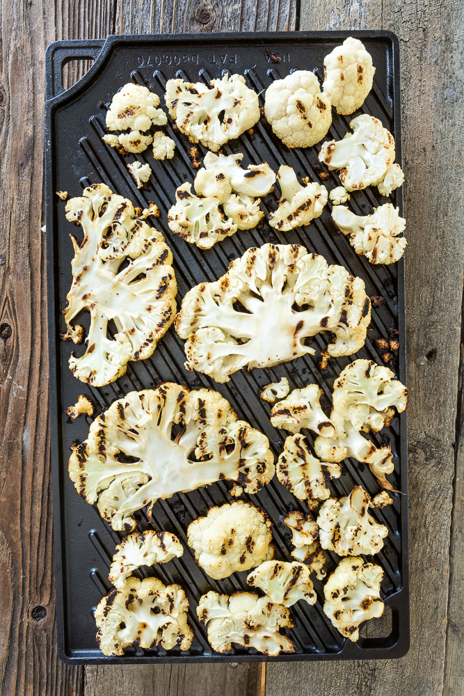 Pesto Cauliflower Potato Salad from Salad Samurai