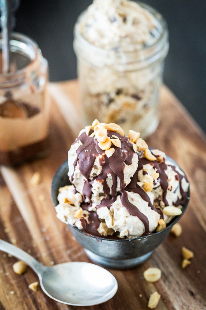 Sugar-Free Snickers Ice Cream