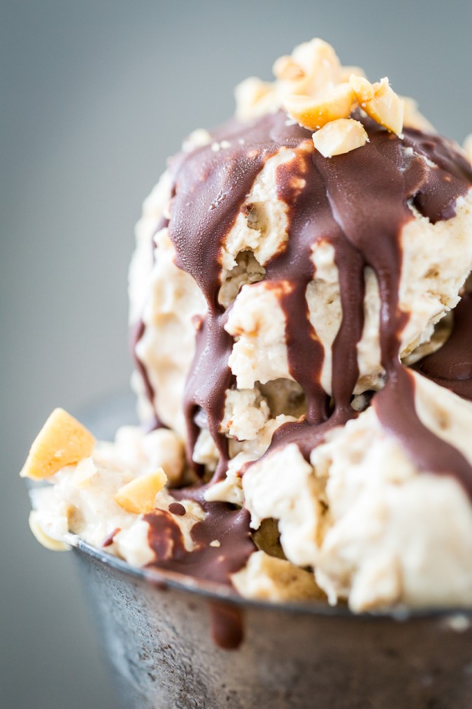 Sugar-Free Snickers Ice Cream